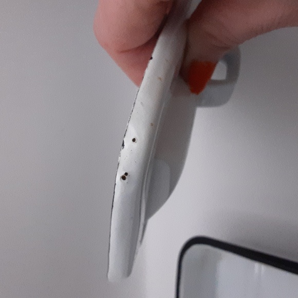 Vintage White and Black Enamel Medical/Surgical Tray w/ Lid - Picture 10 of 10